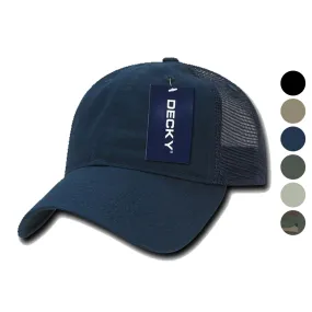 1 Dozen Decky Cotton Relaxed Trucker Baseball Caps Hats Wholesale Bulk