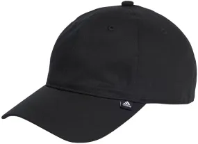 Adidas 3 Stripes Baseball Cap Black White