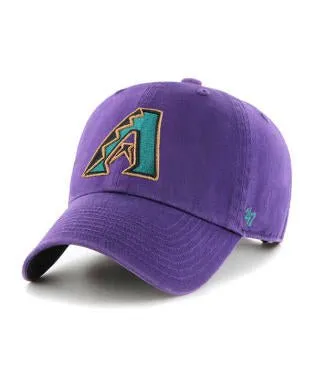 AZ Diamondbacks Retro Purple 47' Hat - Clean Up