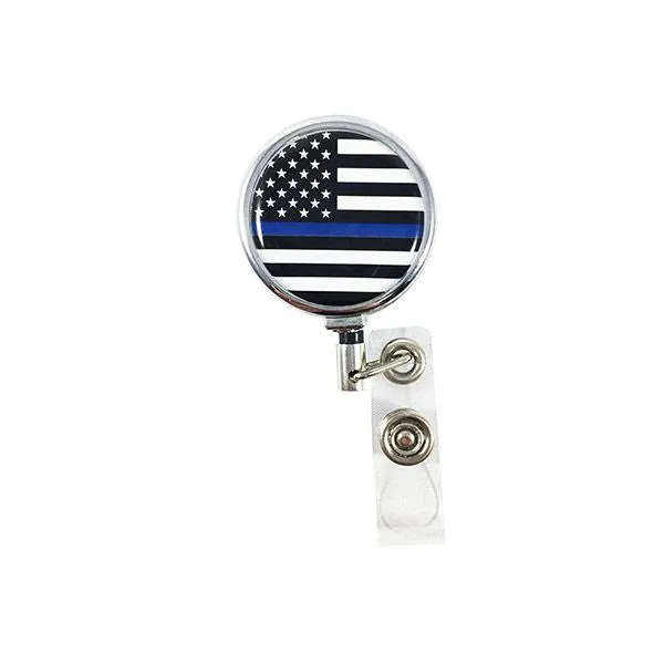 Badge Reel · Thin Blue Line