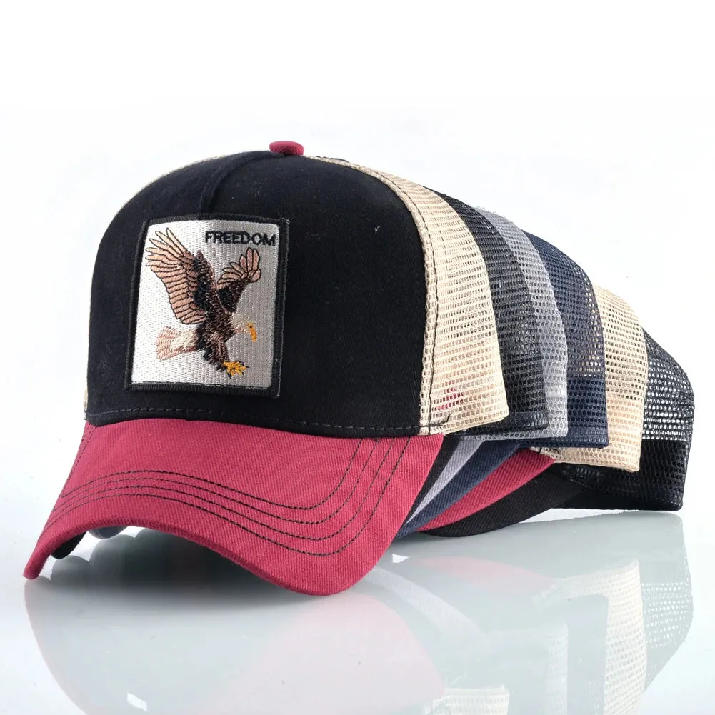 Bald Eagel Trucker Cap