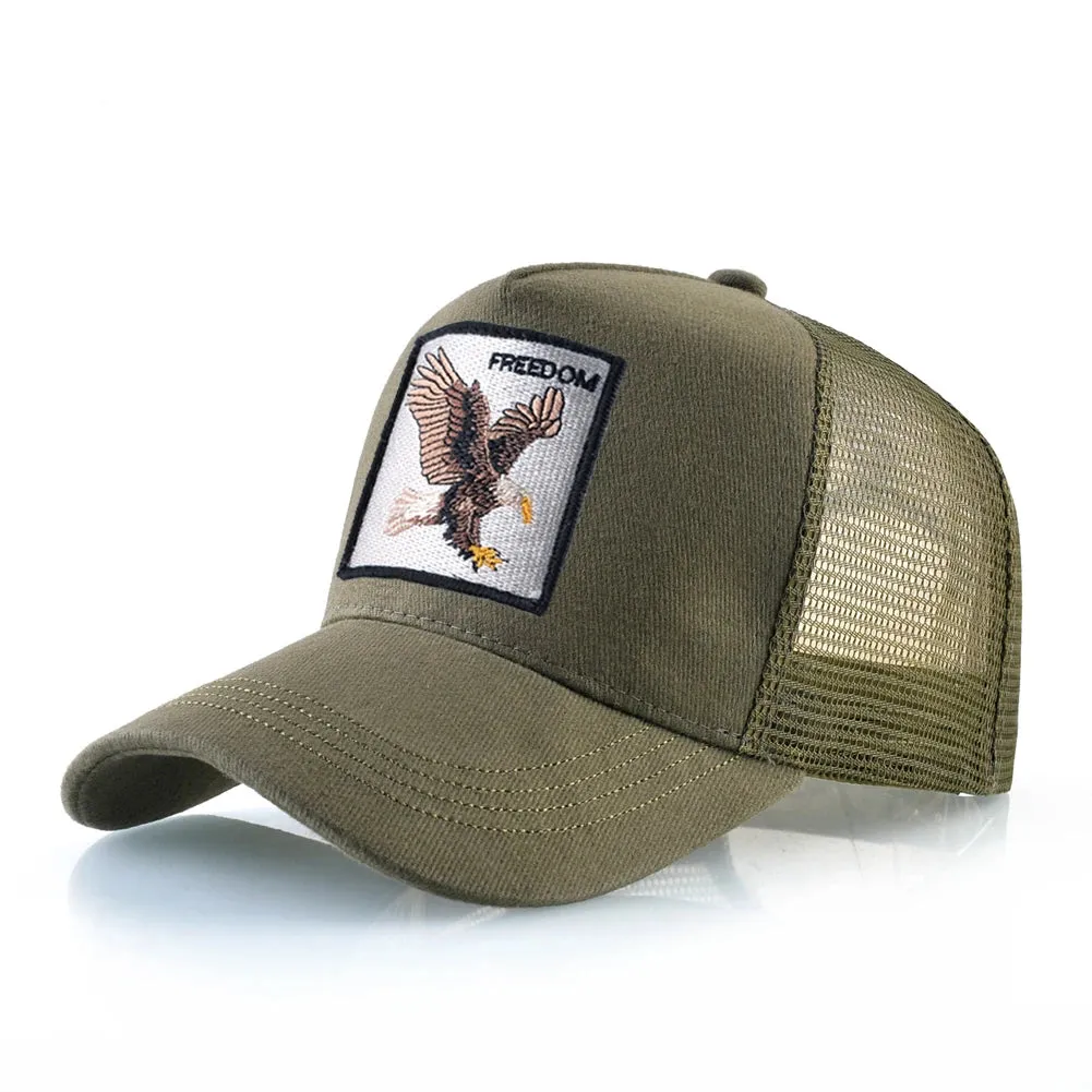 Bald Eagel Trucker Cap