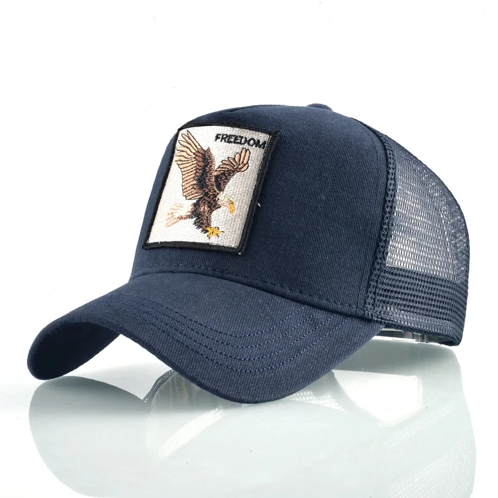 Bald Eagel Trucker Cap