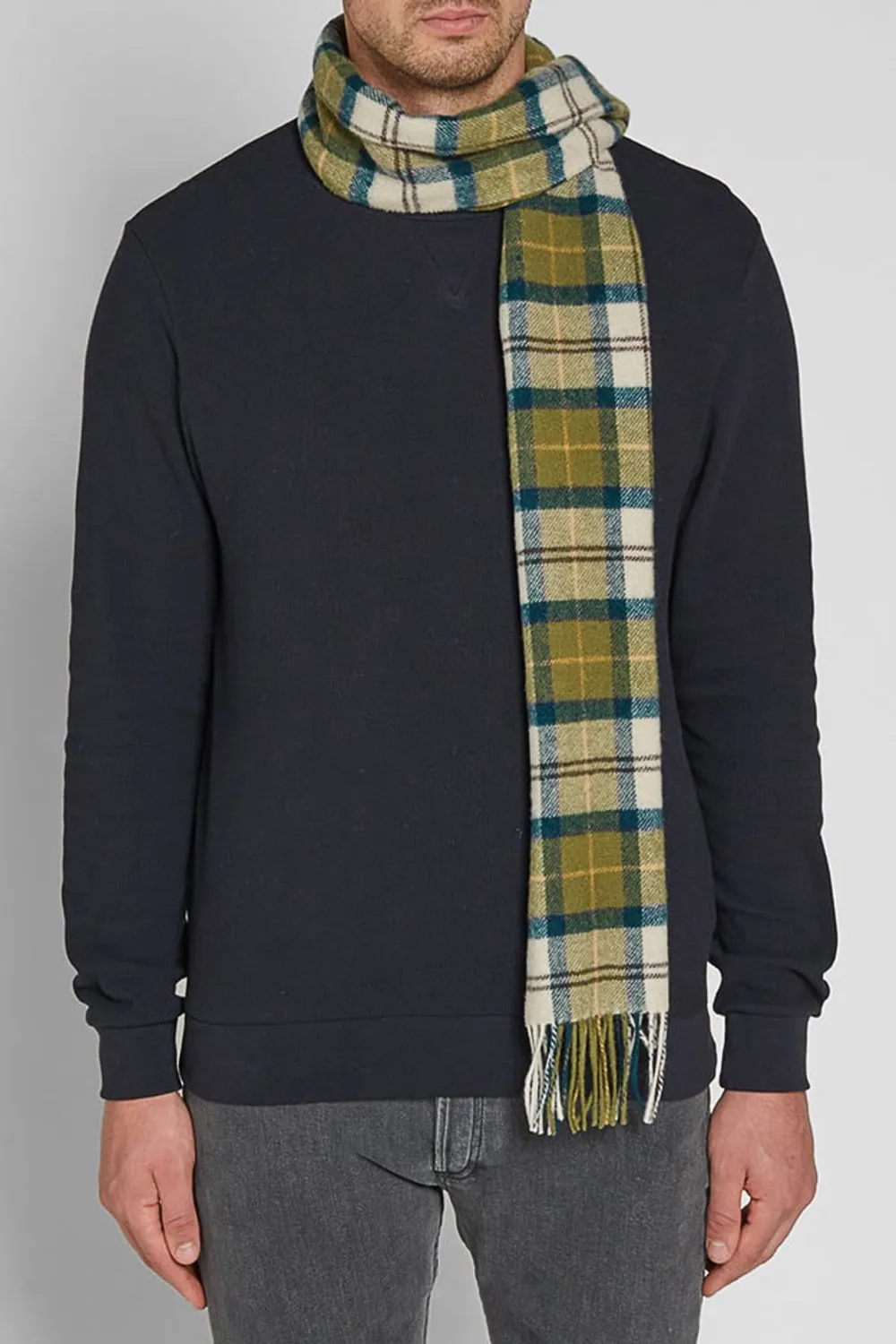 Barbour Scarf -Tartan Lambswool - Ancient -Tartan - USC0001TN51