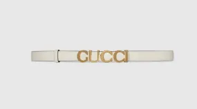 BL205 Gucci buckle thin belt /