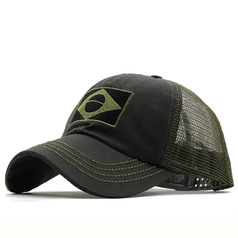 Brazil Army Trucker Cap