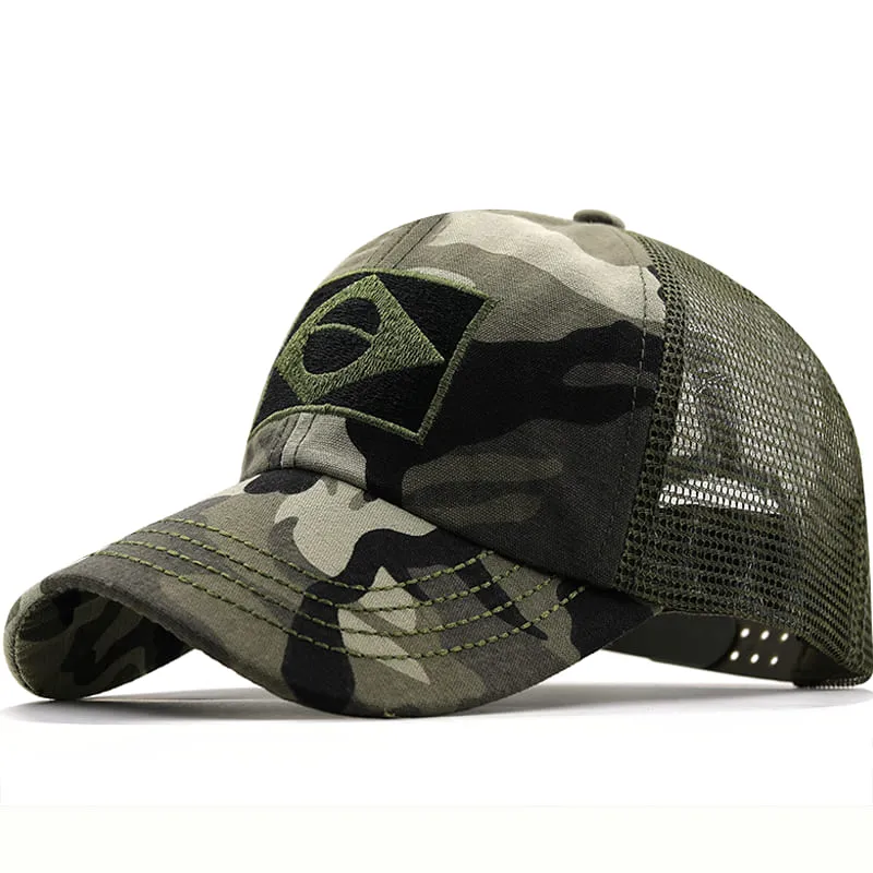 Brazil Army Trucker Cap