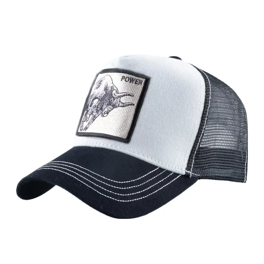 Bull Power Animals Trucker Cap