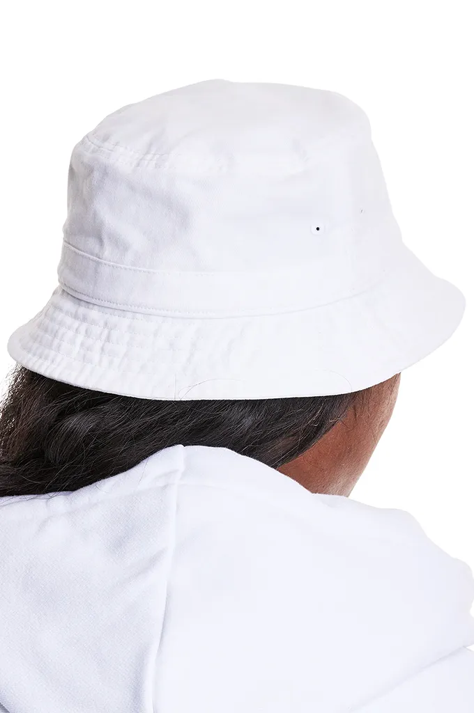 Champion Garment Washed Relaxed Bucket Hat, Embroidered Script Logo