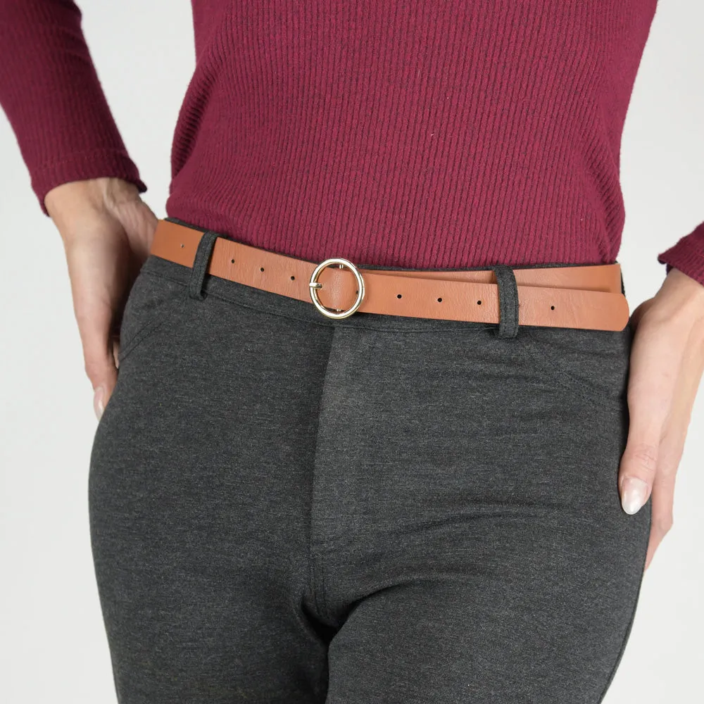 Circle Buckle Belt