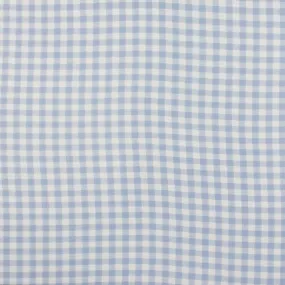 Crepe Chiffon - DAISY - Medium Checks - Blue