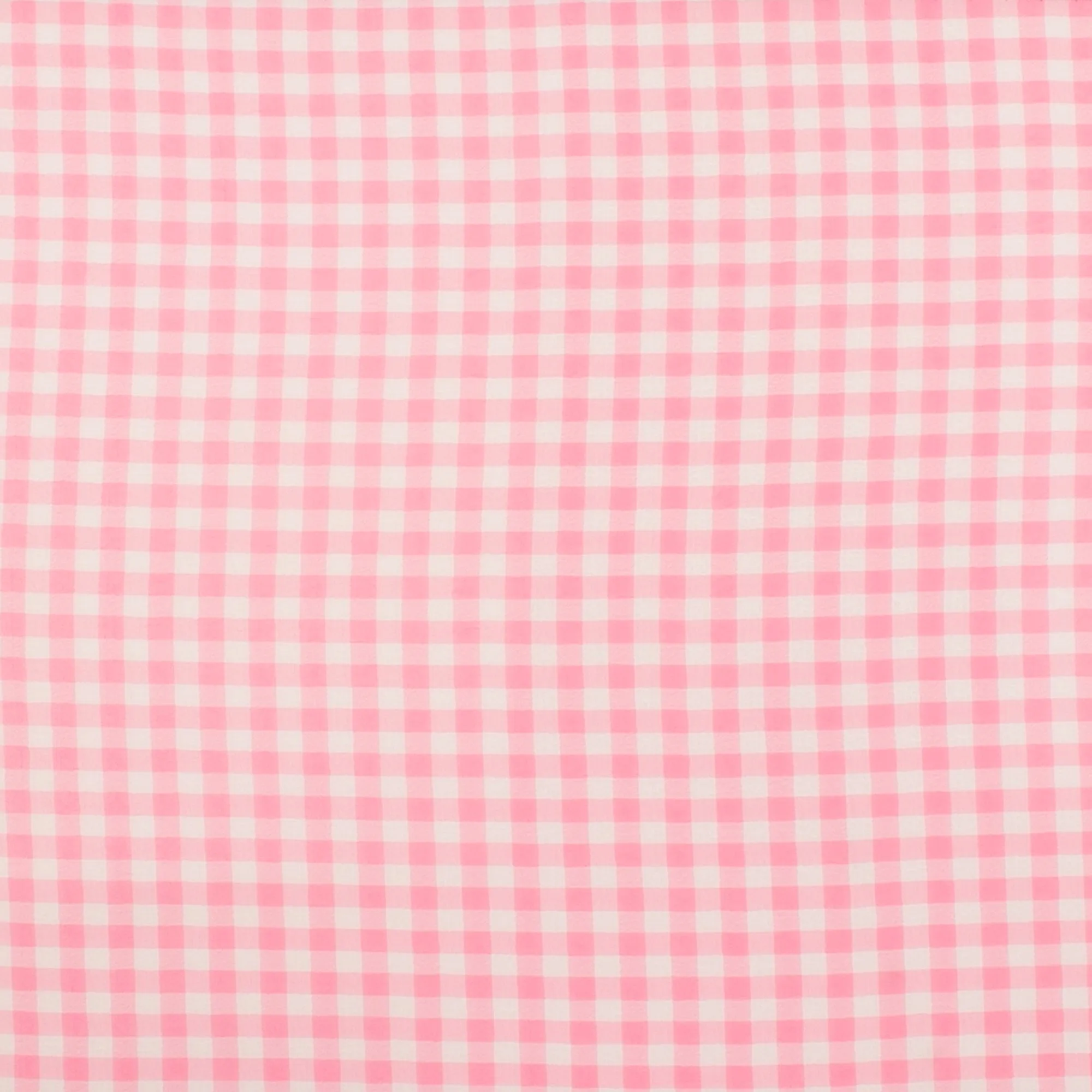 Crepe Chiffon - DAISY - Medium Checks - Pink