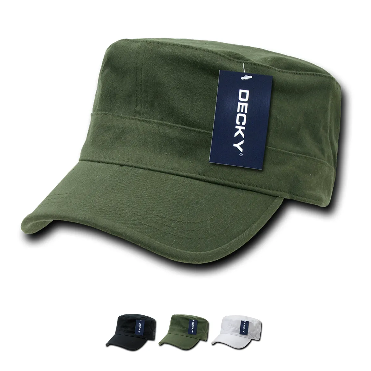 Decky 115 Flex Cadet Cap, Military Hat