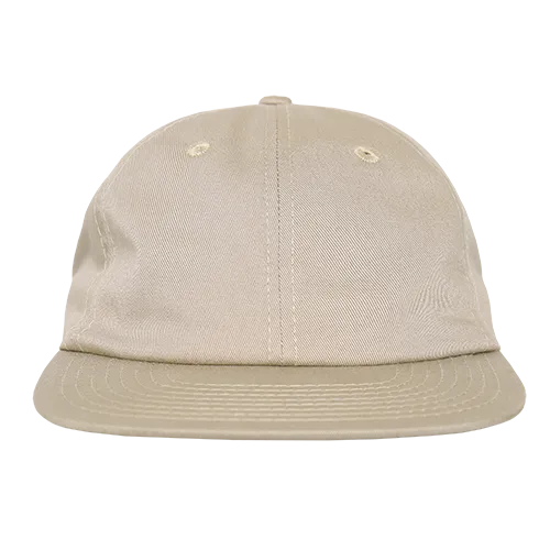 Decky 200 - Relaxed Flat Bill Cotton Cap - CASE Pricing