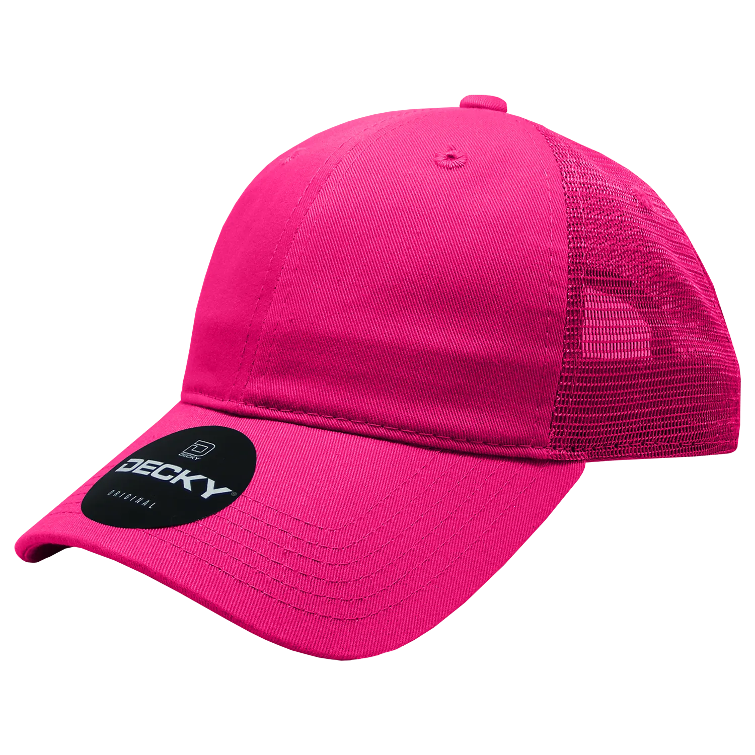 Decky 5122 - Women's 6 Panel Low Profile Relaxed Trucker Hat