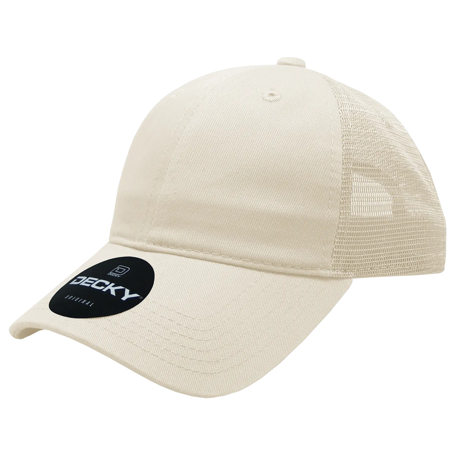 Decky 5122 - Women's 6 Panel Low Profile Relaxed Trucker Hat