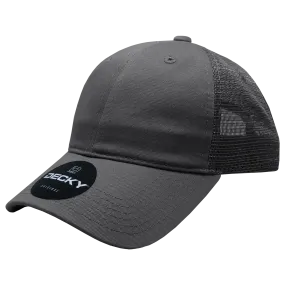 Decky 5122 - Women's 6 Panel Low Profile Relaxed Trucker Hat