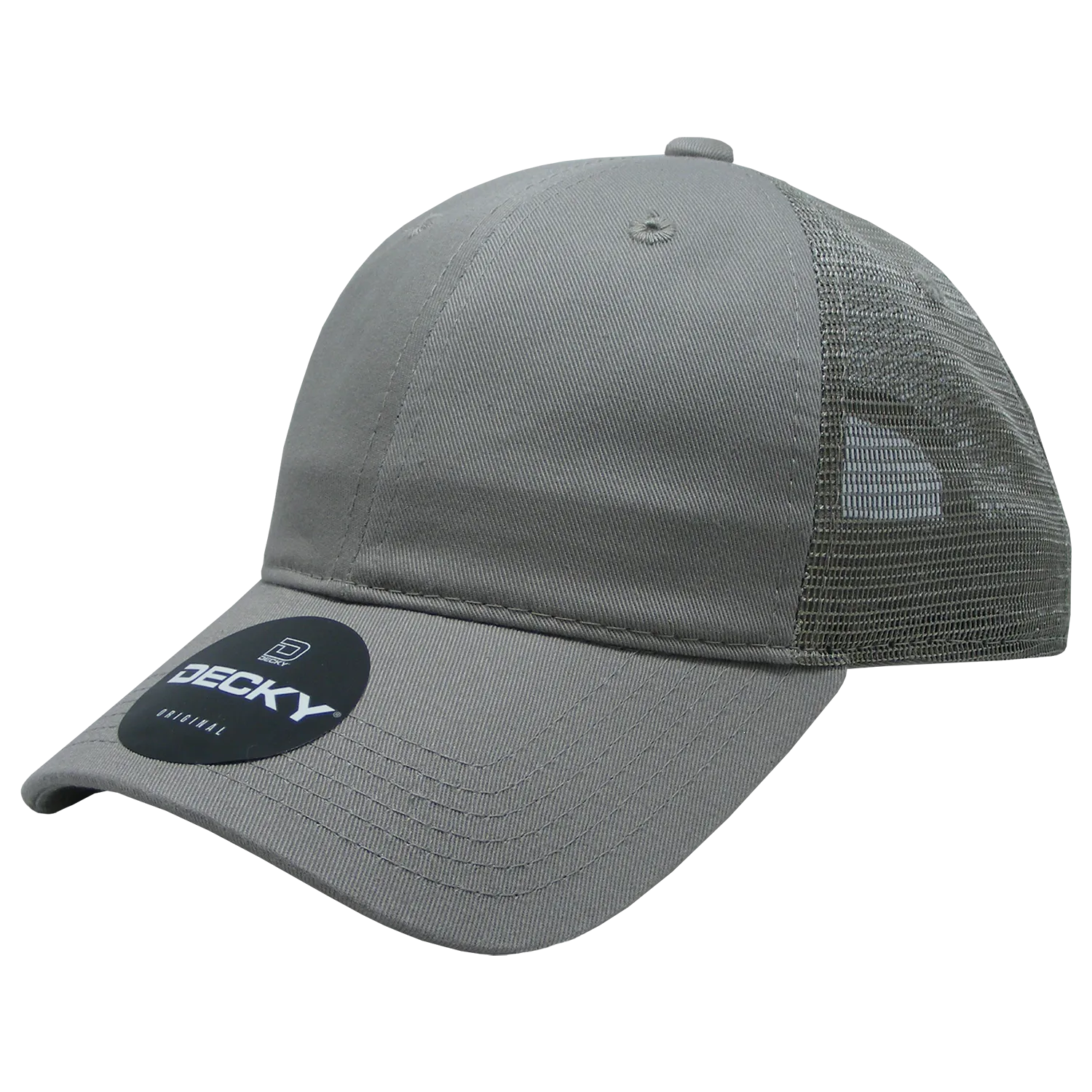 Decky 5122 - Women's 6 Panel Low Profile Relaxed Trucker Hat