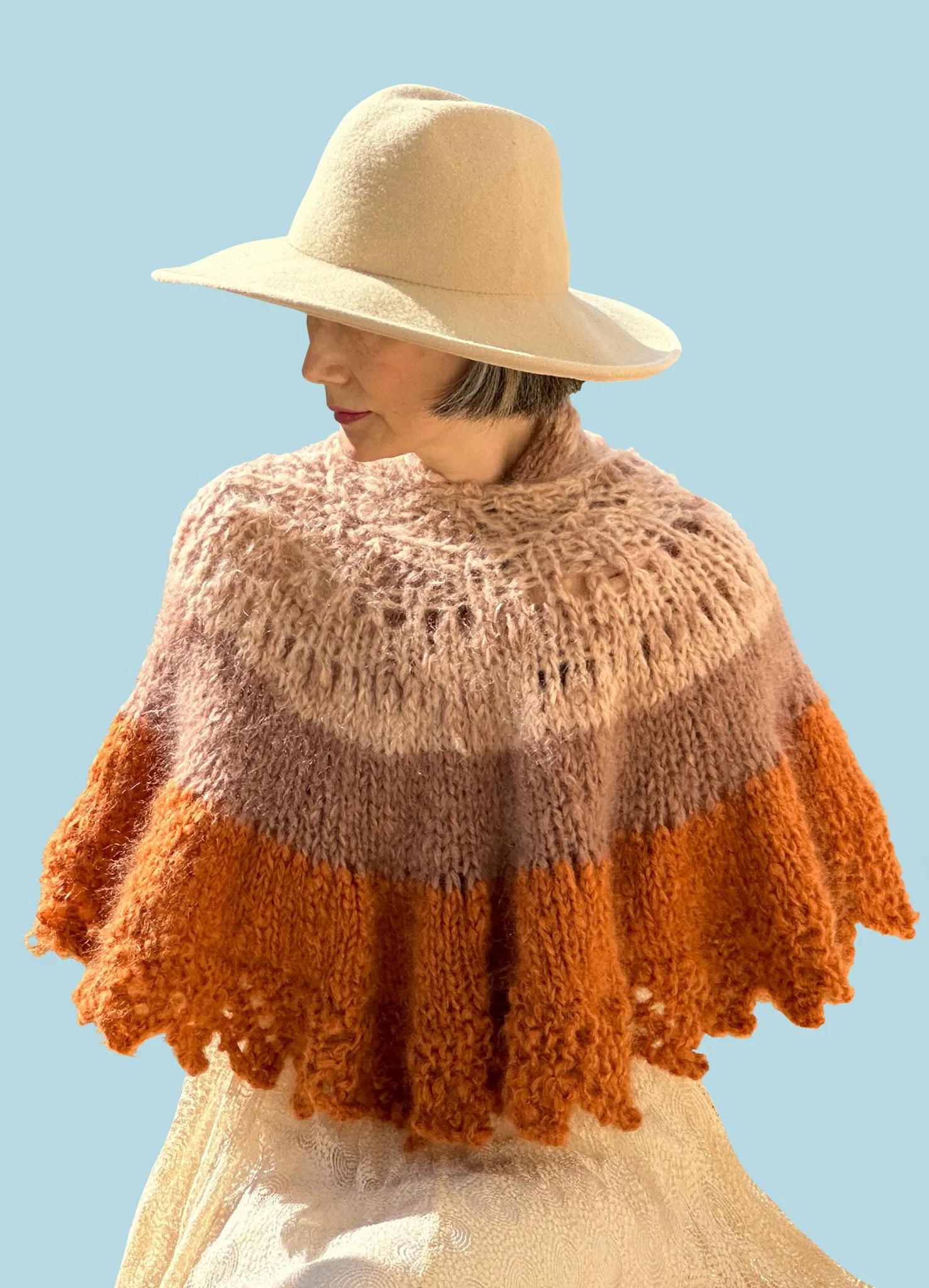 DIY Kit - Lace Shawl - Mohair So Soft