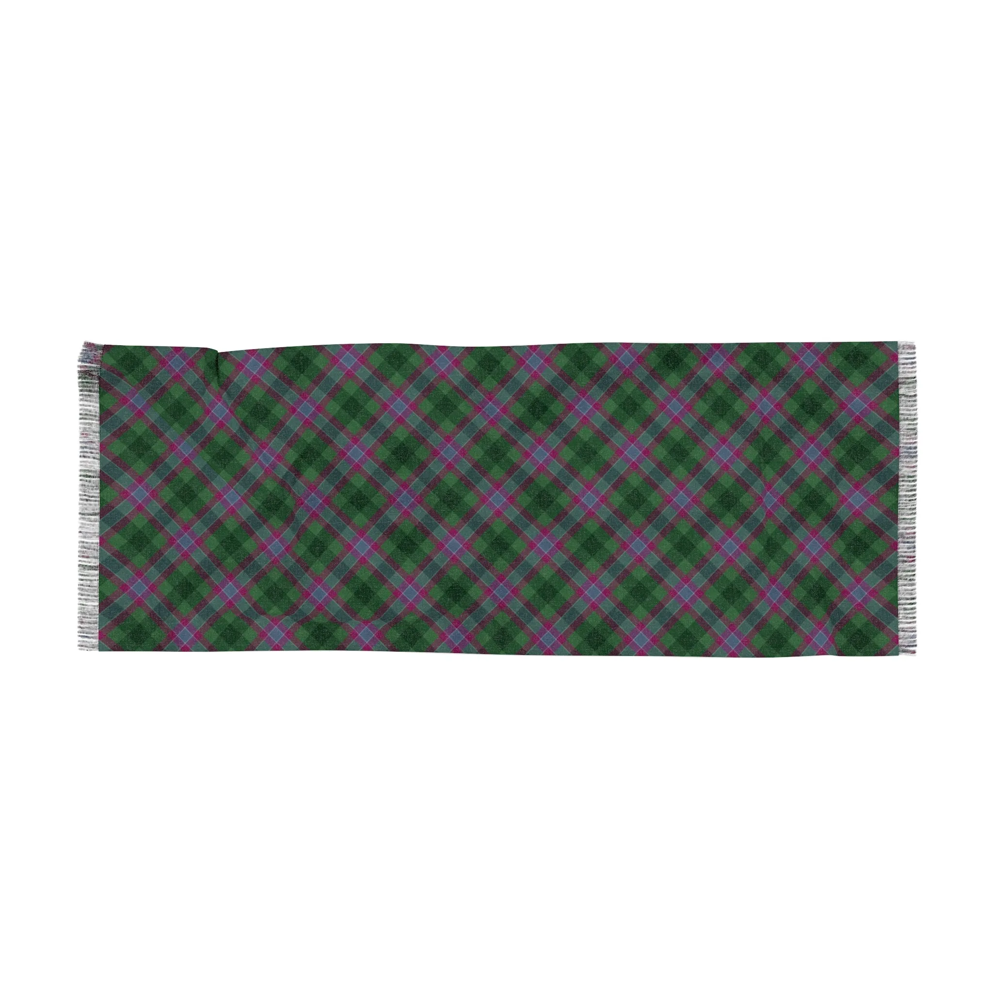 Dunans Rising Tartan Light Scarf