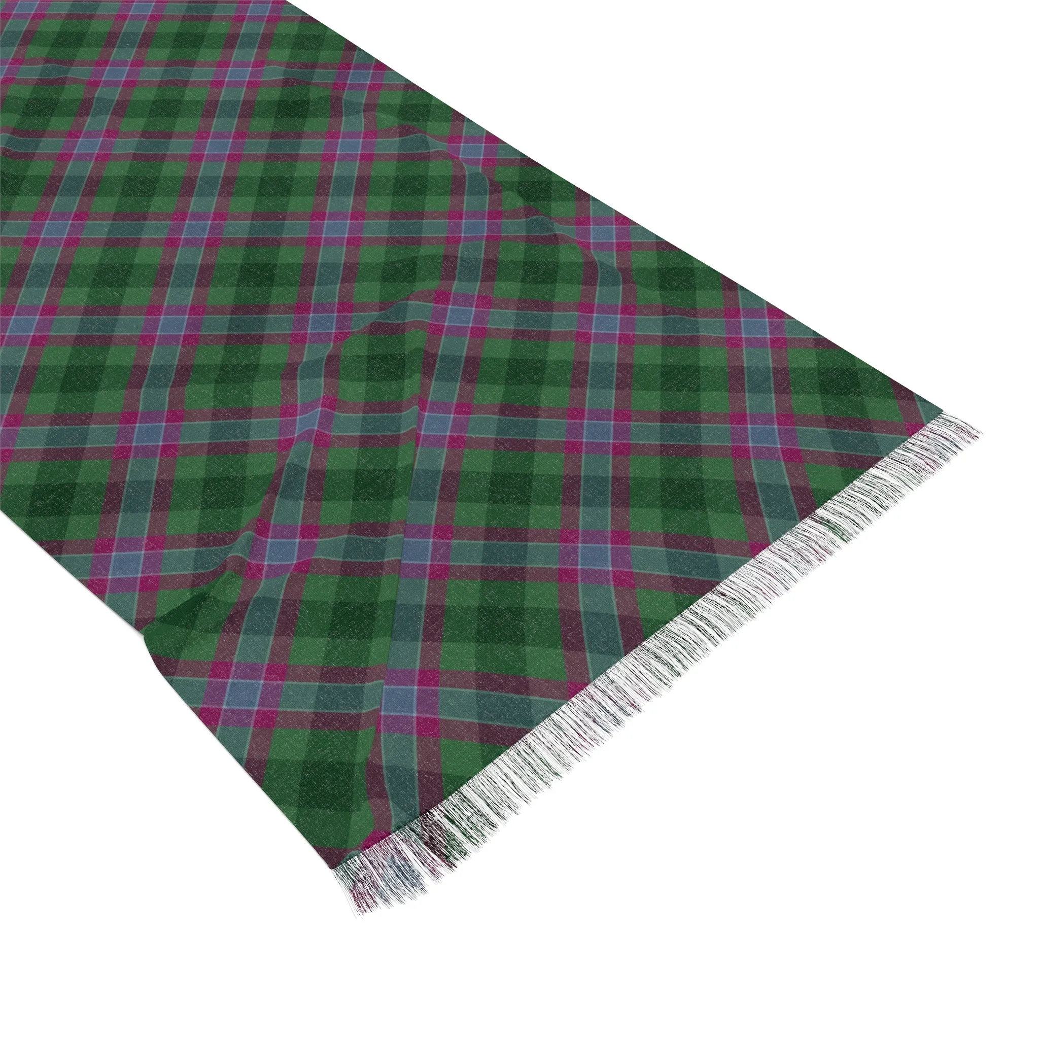 Dunans Rising Tartan Light Scarf