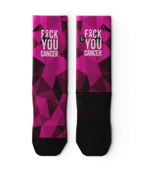 FU Breast Cancer Crew Socks