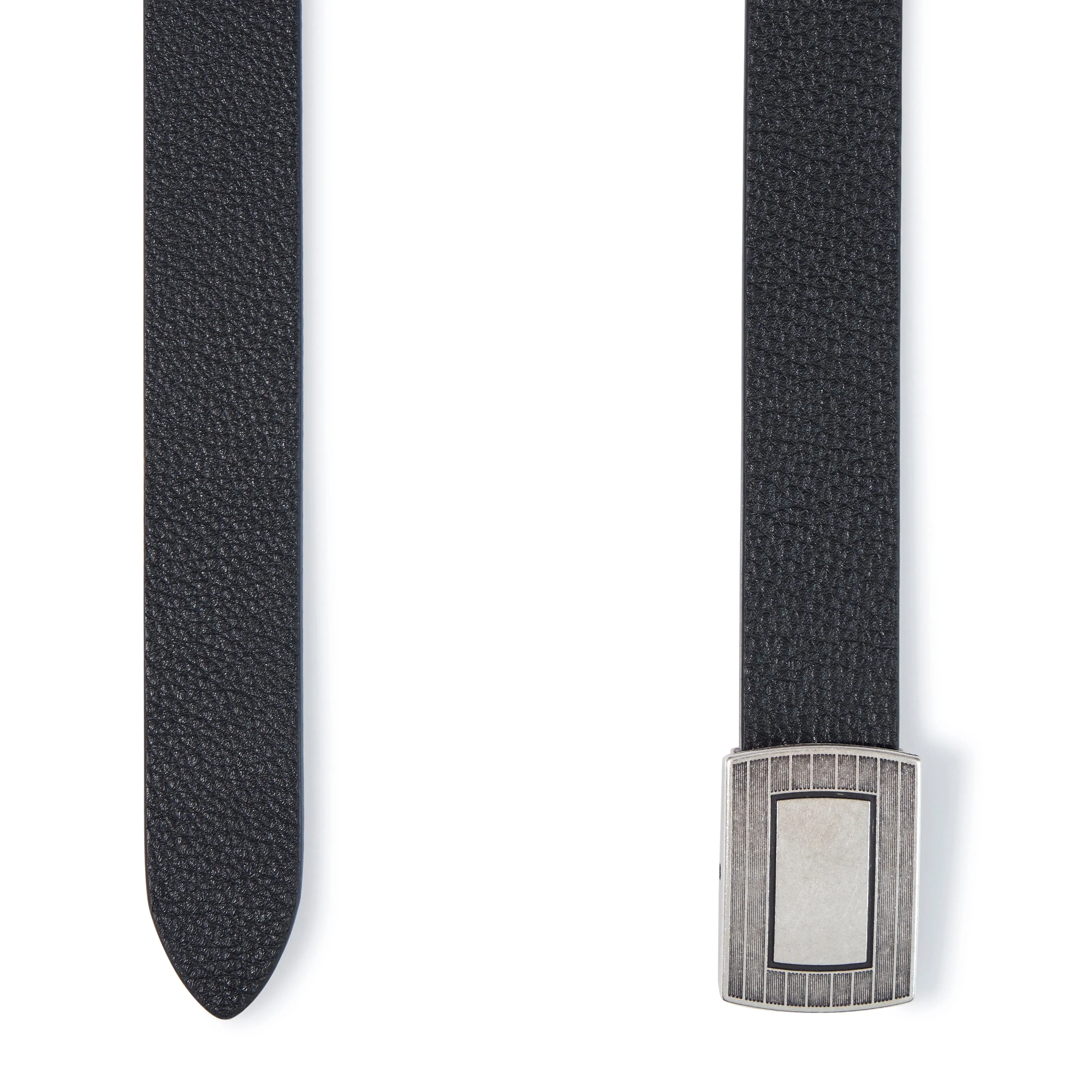 Grain Calf Slide Buckle Belt