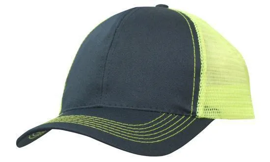 Headwear Mesh back Breathable Poly Twill Cap (3819)