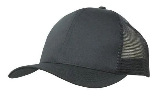 Headwear Mesh back Breathable Poly Twill Cap (3819)