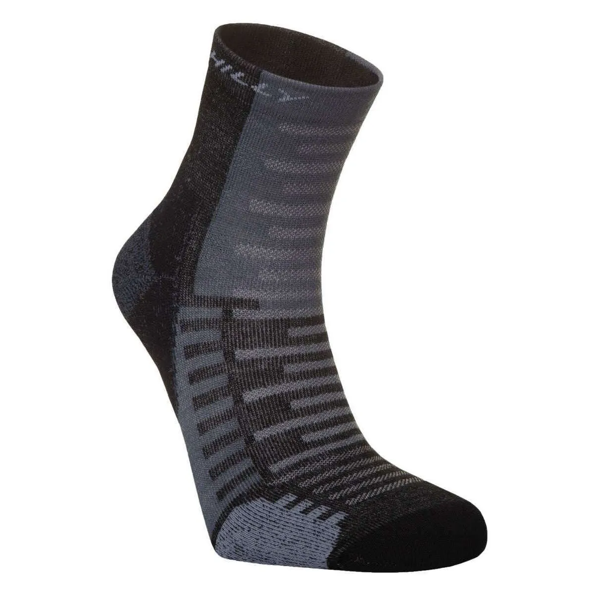 Hilly Active Anklet Min Socks - Black/Grey