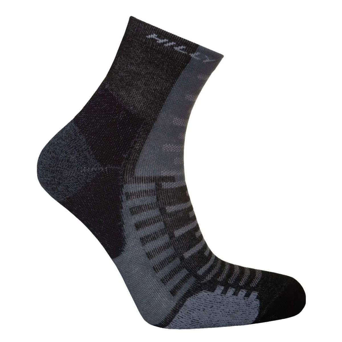 Hilly Active Anklet Min Socks - Black/Grey