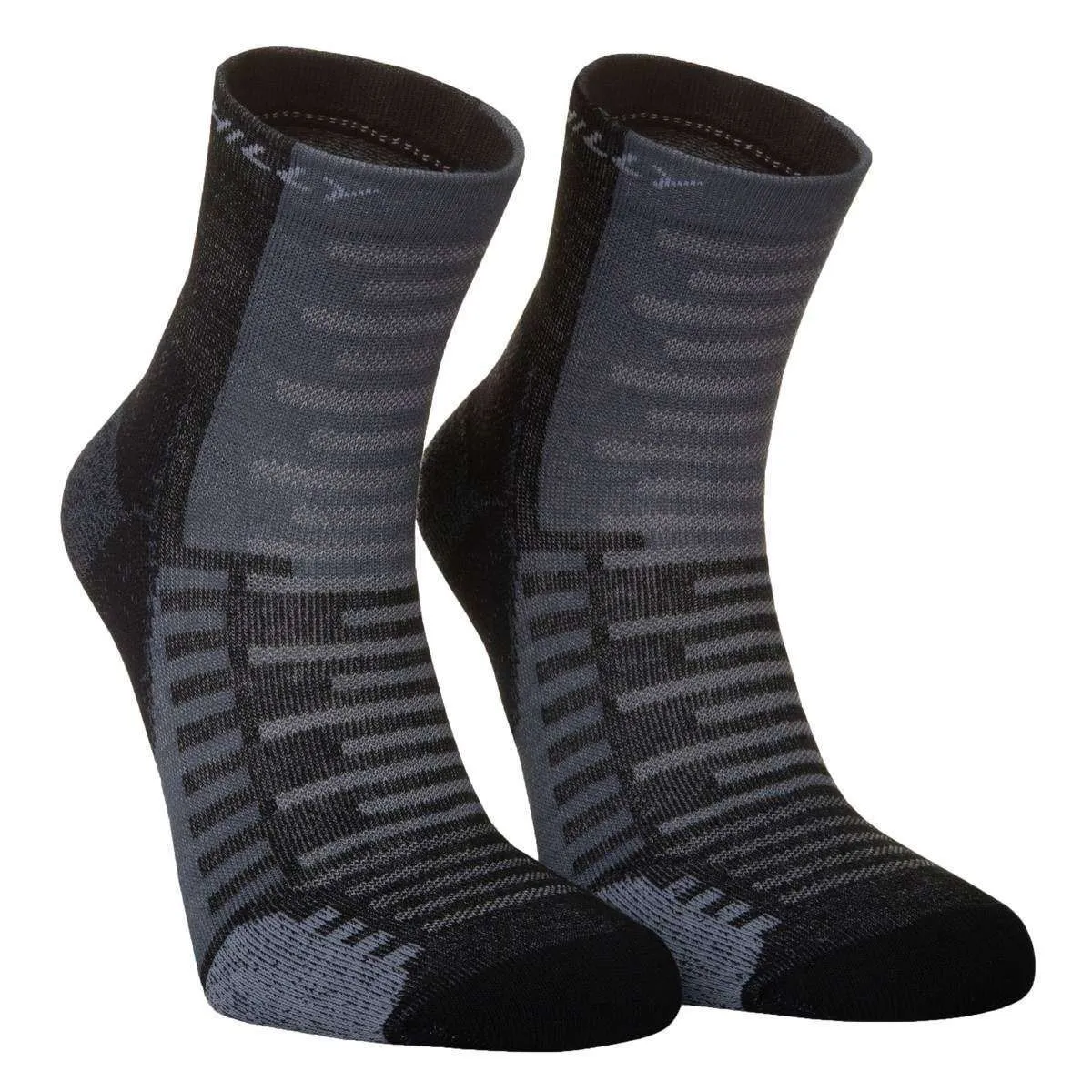 Hilly Active Anklet Min Socks - Black/Grey