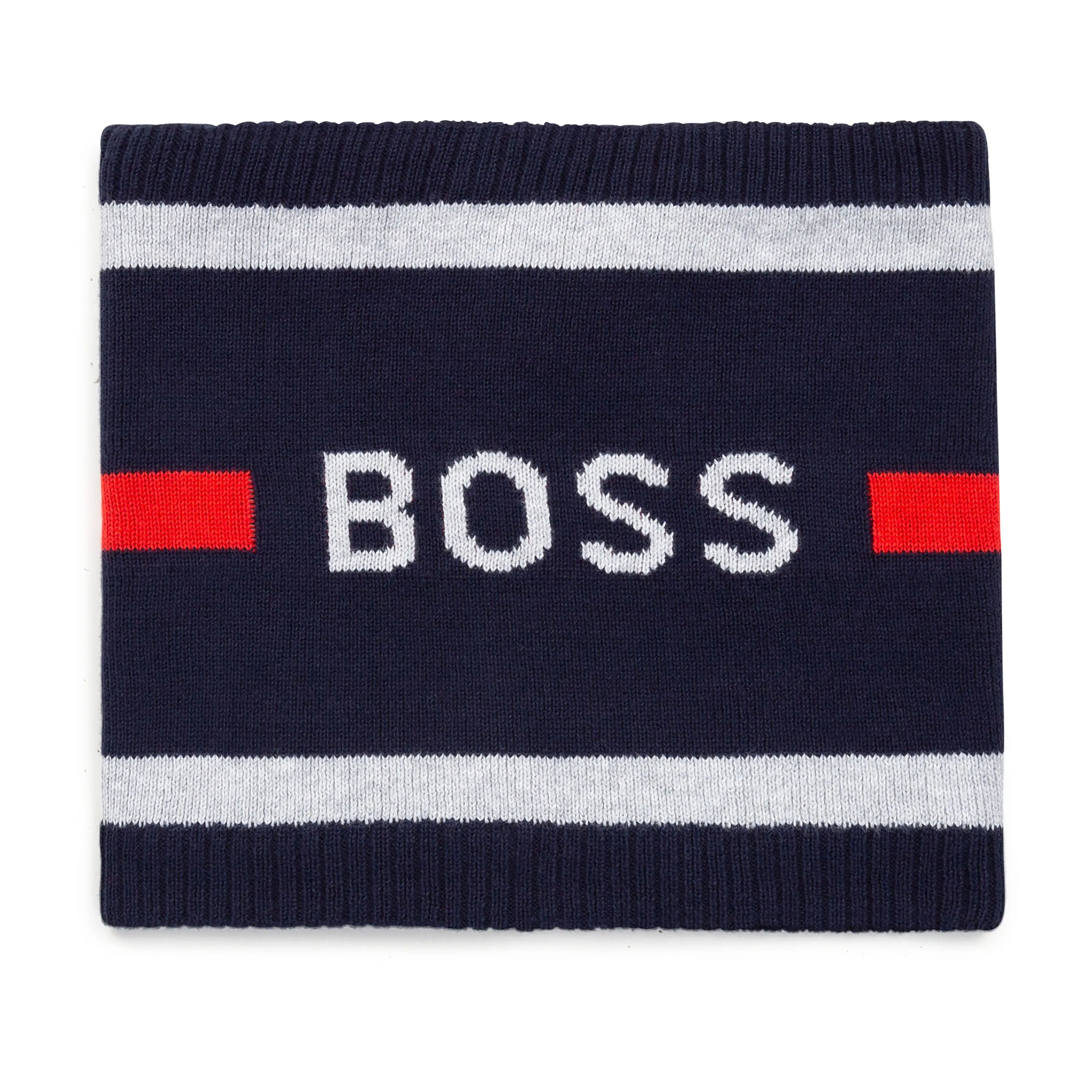 Hugo Boss Navy Scarf