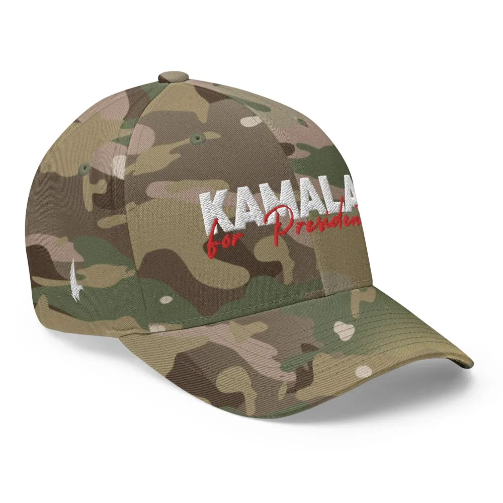 Kamala For President Fitted Hat