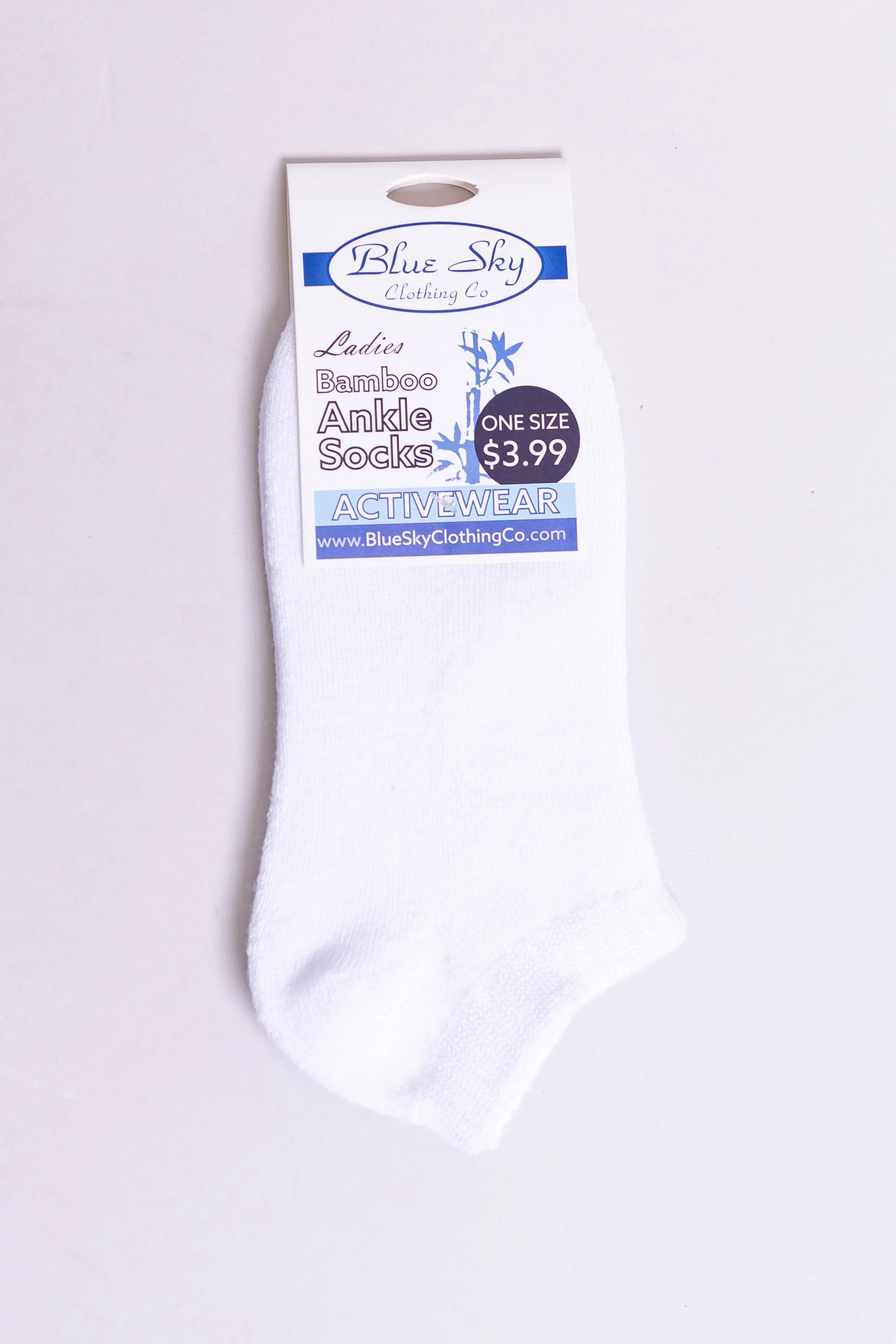 Ladies Active Ankle Sock, Bamboo