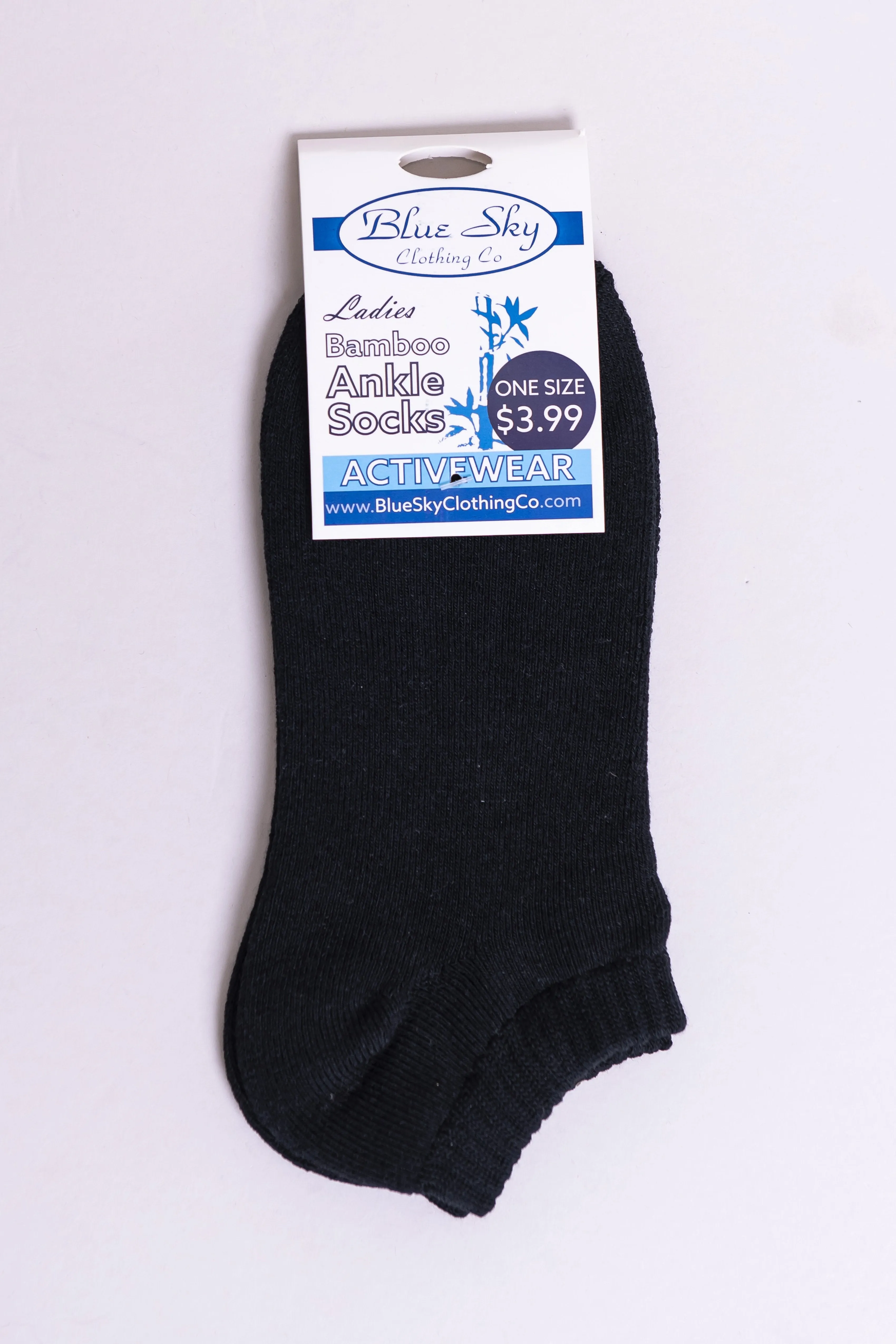 Ladies Active Ankle Sock, Bamboo