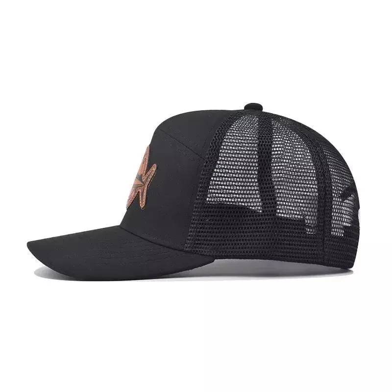 Marlin Fishing 7 Panels Trucker Cap