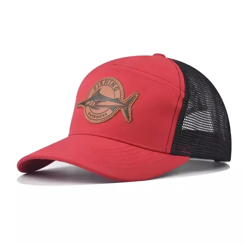 Marlin Fishing 7 Panels Trucker Cap