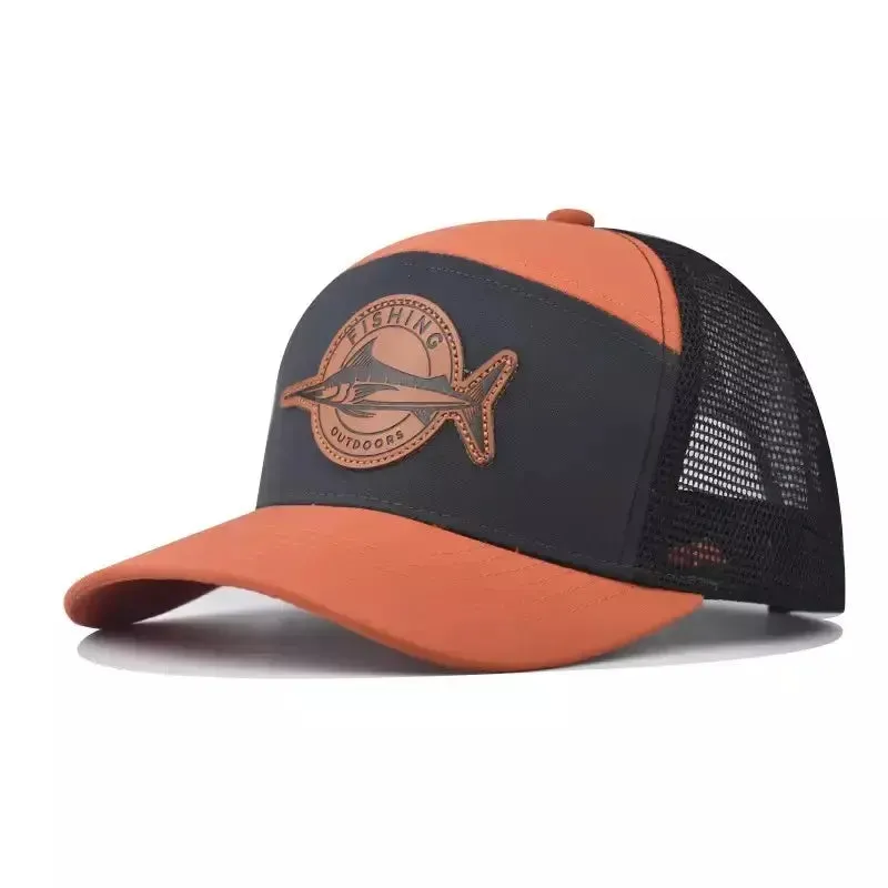 Marlin Fishing 7 Panels Trucker Cap