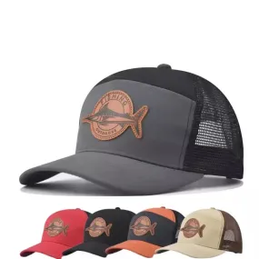 Marlin Fishing 7 Panels Trucker Cap