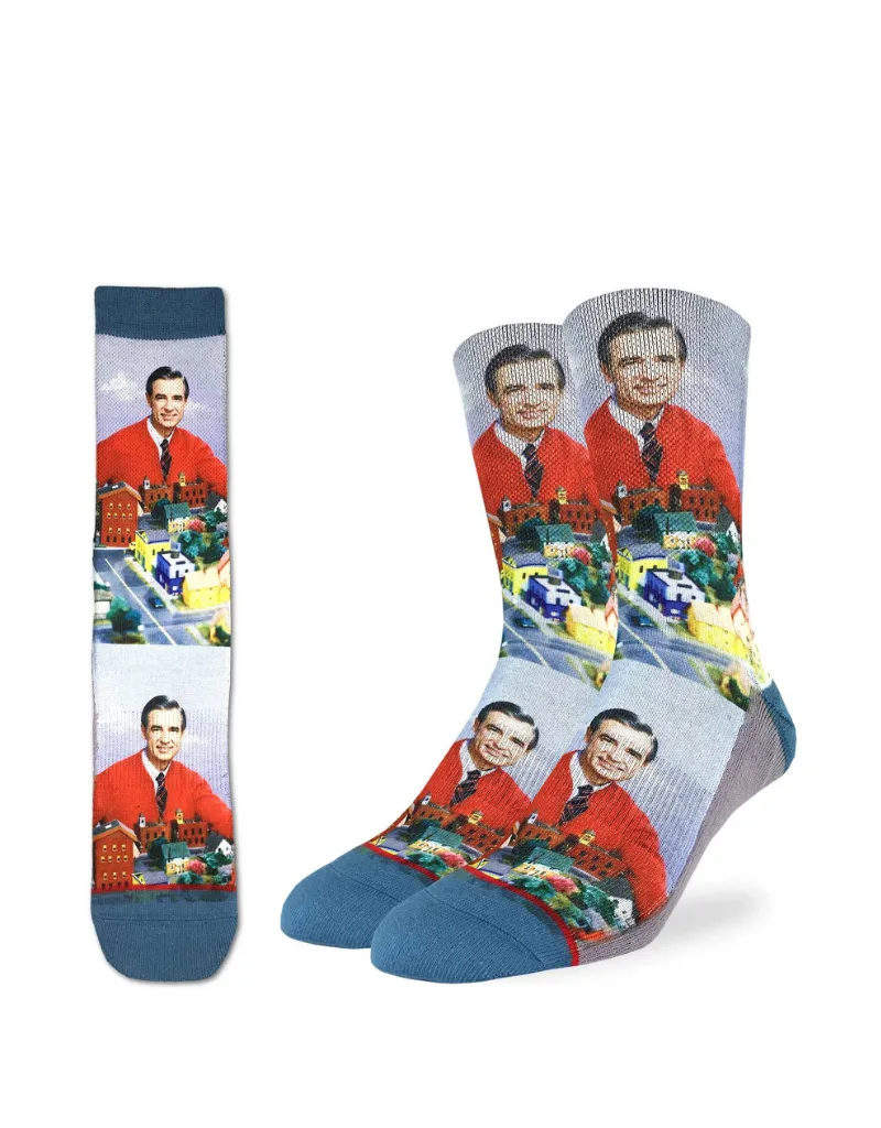 MISTER ROGERS MAKE BELIEVE KINGDOM ACTIVE SOCKS