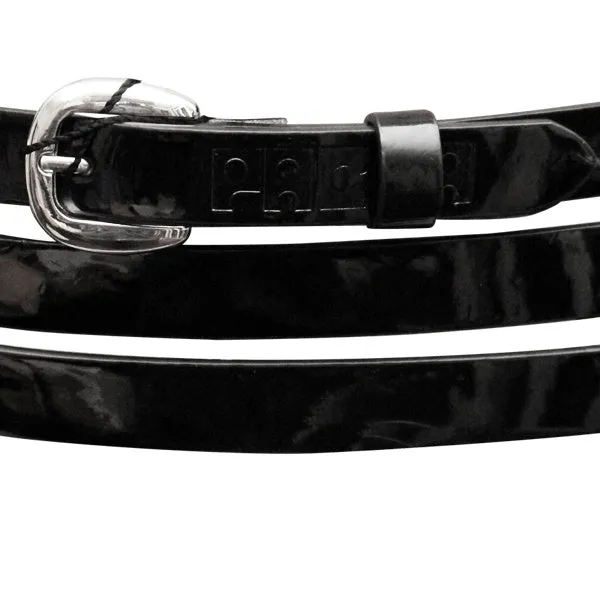 Pacha Skinny Leather Belt