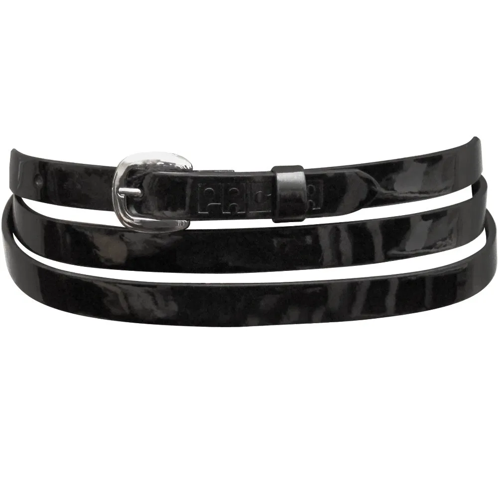 Pacha Skinny Leather Belt