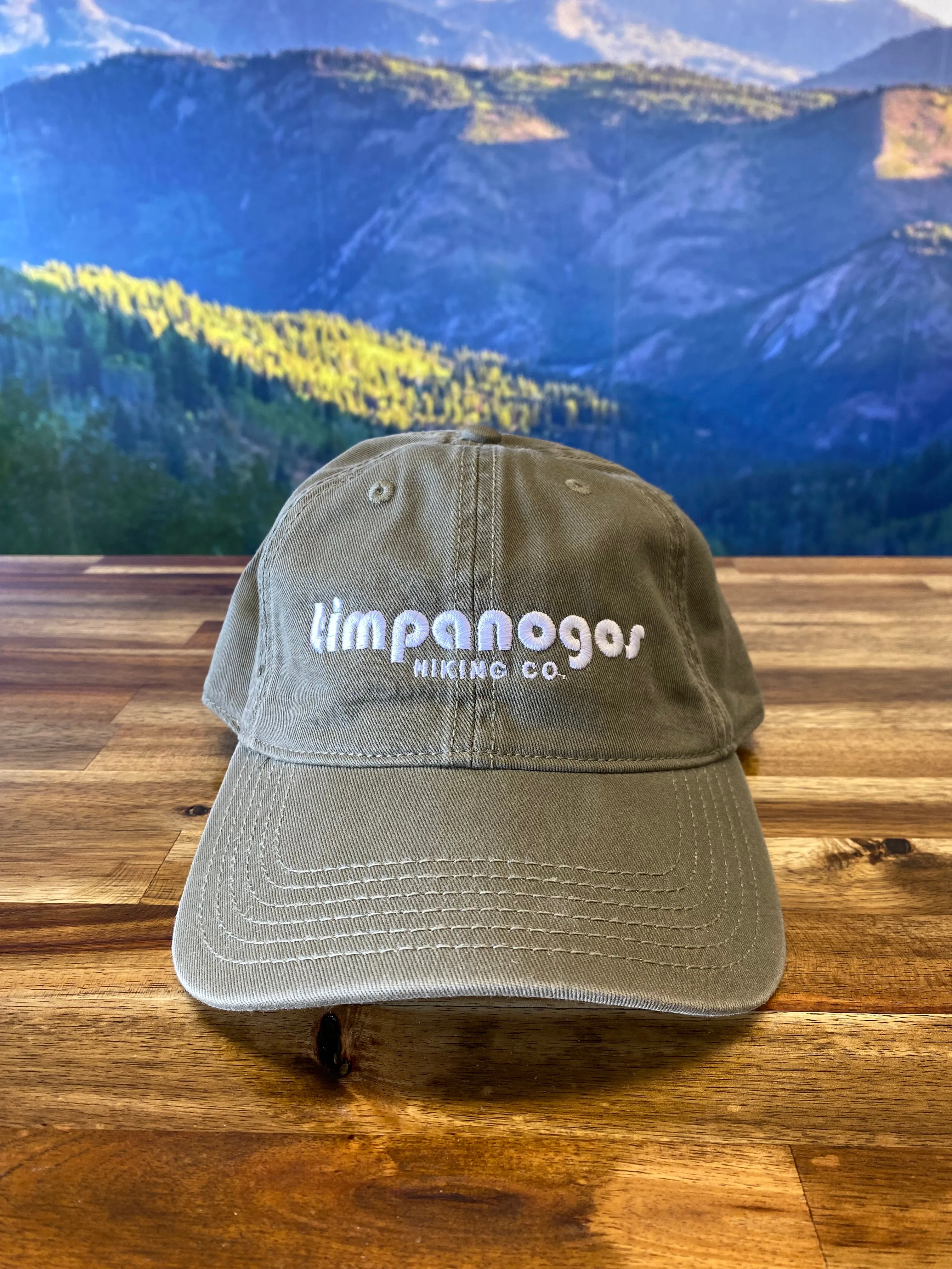 Relaxed Twill Dad Hat (Military Green) - Timpanogos Hiking Co.