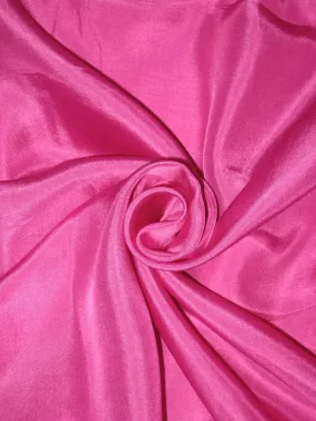 RICH Fuscia Pink COLOUR PLAIN HABOTAI SILK 54&quot;