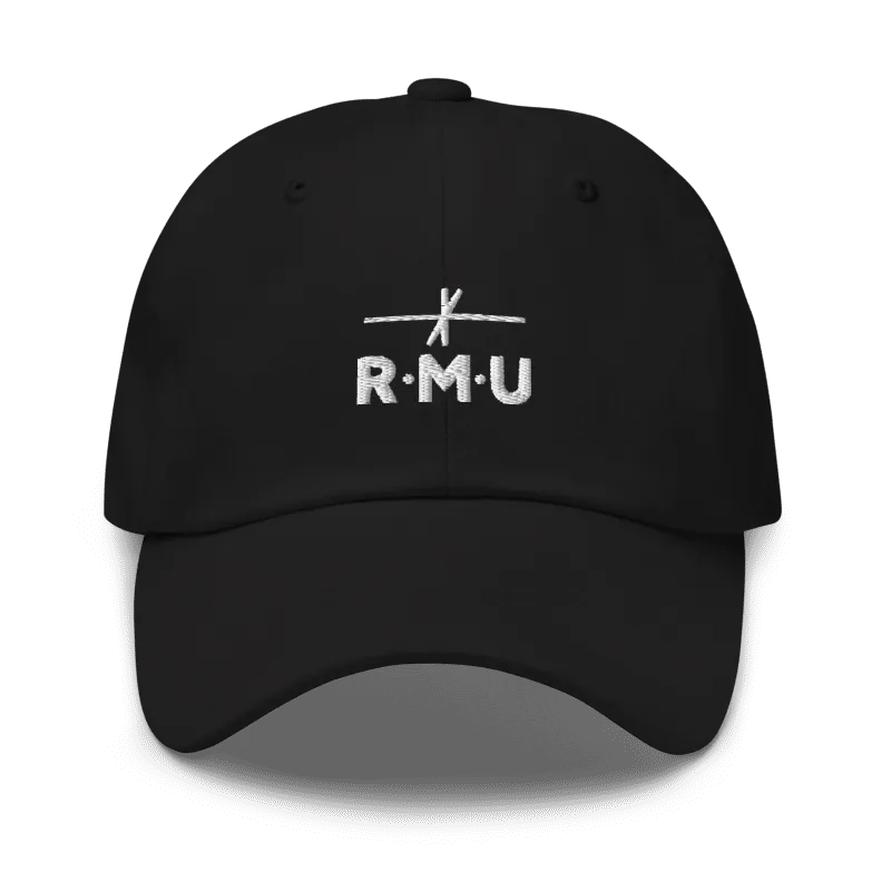 RMU Dad Hat Black