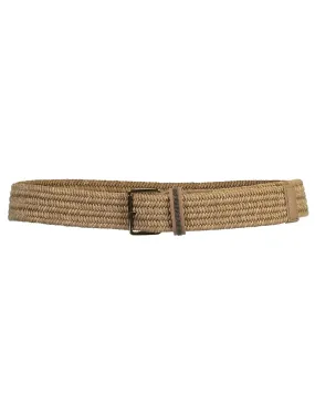 Skinny Raffia Belt