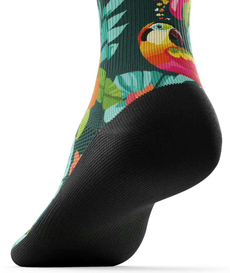 Squawk Quarter Socks