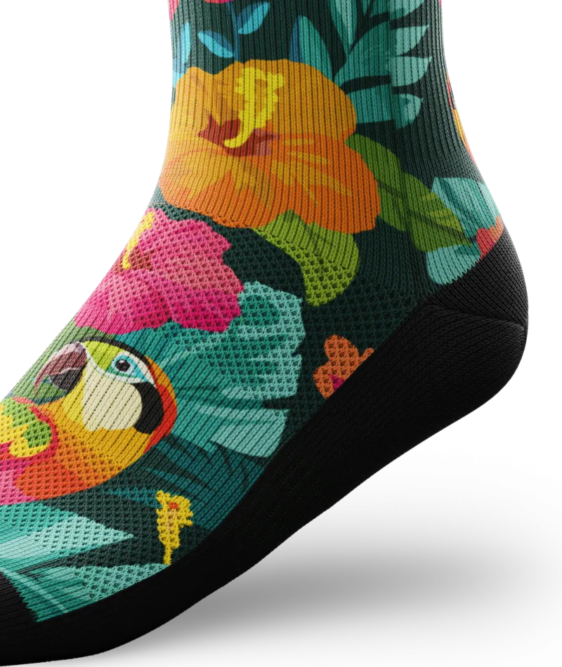 Squawk Quarter Socks