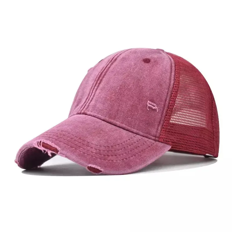 Sussex Washed Cotton Trucker Cap